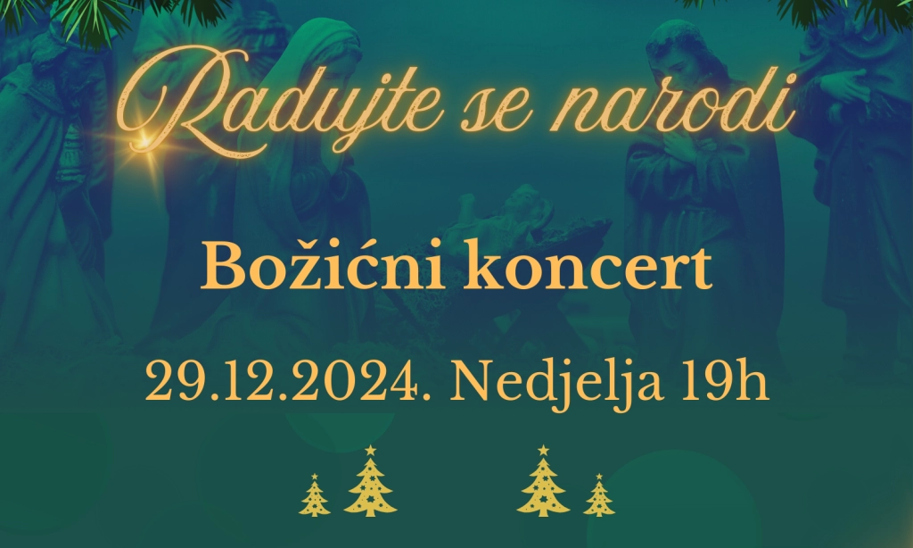 Božićni koncert 'Radujte se narodi' u Kulturnom centru Stolac